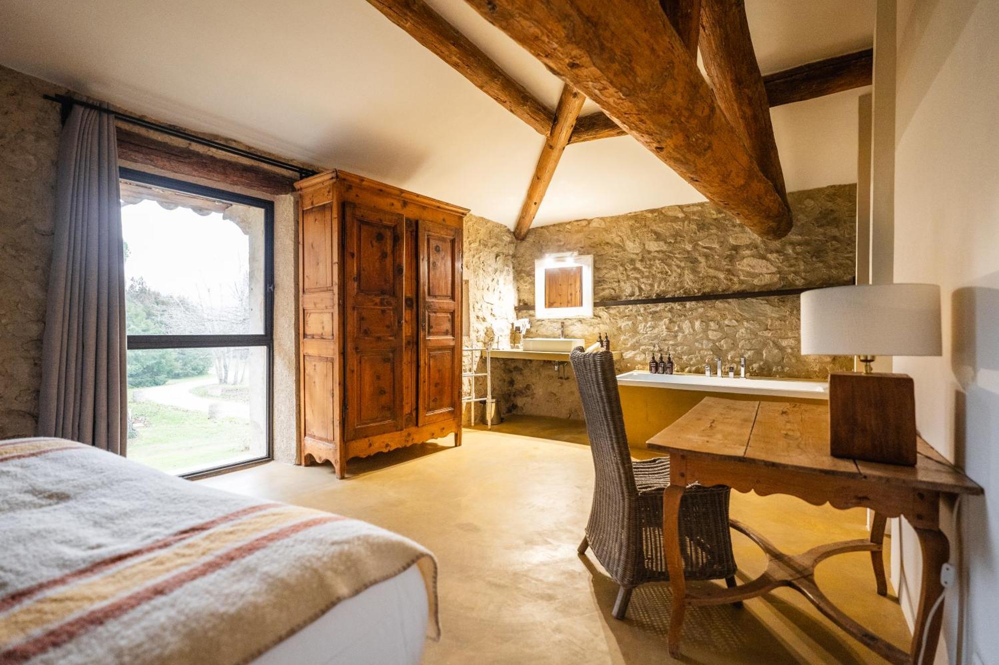 Le Galinier Lourmarin, A Beaumier Guesthouse الغرفة الصورة